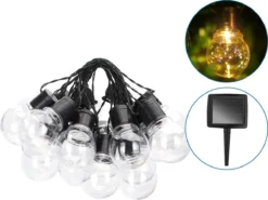 Aigostar 10VRG Solar Lichtsnoer - Lichtslinger Op Zonne-energie - Lampjes Slinger - 20 Transparante LED - 3000K - 5.8 Meter 21 Aigostar 10VRG Solar Lichtsnoer - Lichtslinger Op Zonne-energie - Lampjes Slinger - 20 Transparante LED - 3000K - 5.8 Meter -Tuinwereld Verkoop 1200x898 2