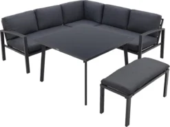 Wellington Lounge Dining Set - Carbon Black -Tuinwereld Verkoop 1200x899 19