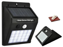 Solar LED Lamp Met Bewegingssensor - 20 LEDs - Zwart - Voor Buiten - Zonne-energie -Tuinwereld Verkoop 1200x900 23
