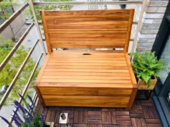 Kleine Teakhouten Tuinbank Met Opbergruimte - 100 X 60 X 90 Cm - Duurzaam Teakhout - Blijft Strak En Mooi - Sterke Constructie Om Lang Mee Te Gaan 30 Kleine Teakhouten Tuinbank Met Opbergruimte - 100 X 60 X 90 Cm - Duurzaam Teakhout - Blijft Strak En Mooi - Sterke Constructie Om Lang Mee Te Gaan -Tuinwereld Verkoop 1200x900 7