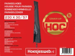Parasolhoes - Hoes Ronde Stokparasol T/m ø 4m - Hoes Vierkante Stokparasol 3mx3m - Zware Dikke Kwaliteit -Tuinwereld Verkoop 1200x904