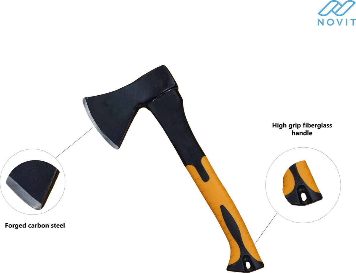 Novit Bijl - Hanbijl Met Fiberglass Steel 1kg 4 Novit Bijl - Hanbijl Met Fiberglass Steel 1kg - Afbeelding 4