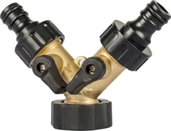 Sens Design Waterverdeler 2-weg – Messing – Past Op Europese Kranen -Tuinwereld Verkoop 1200x919 5