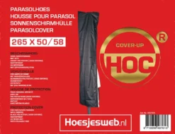 Parasolhoes - Ronde Zweefparasols T/m ø 4 M- Vierkante Zweefparasols T/m 3mx4m - Zware Dikke Kwaliteit - Met Stok Rits En Trekkoord -Tuinwereld Verkoop 1200x922