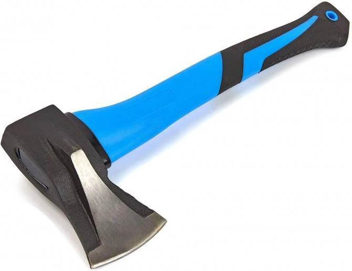 1000 Gram Kloofbijl Met Anti Slip Fiberglas Steel 2 1000 Gram Kloofbijl Met Anti Slip Fiberglas Steel - Afbeelding 2