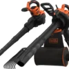 Black & Decker BLACK+DECKER BEBLV301 Bladblazer - Blaas En Zuigfunctie - Rugzak Als Opvangzak
