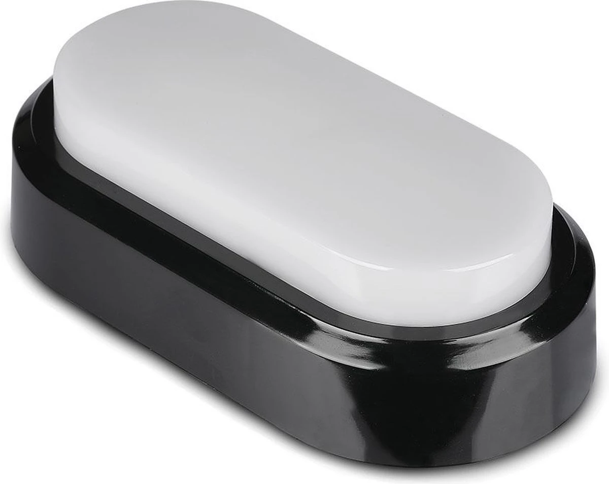 V-Tac Zwarte Ovale LED Plafondlamp Klein 15 V-Tac Zwarte Ovale LED Plafondlamp Klein - Afbeelding 15