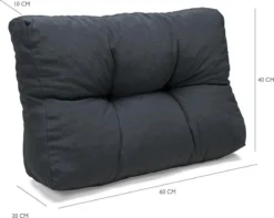 Palletkussen Basic Comfort Rugdeel Halve Pallet Lengte Grijs 60x40x10/20cm 5 Palletkussen Basic Comfort Rugdeel Halve Pallet Lengte Grijs 60x40x10/20cm -Tuinwereld Verkoop 1200x955