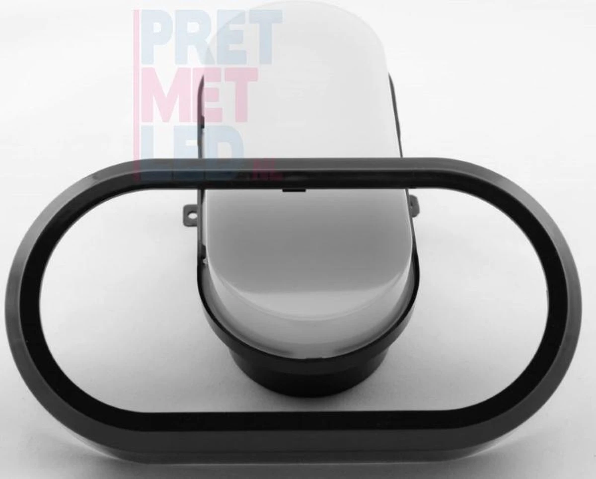 V-Tac Zwarte Ovale LED Plafondlamp Klein 5 V-Tac Zwarte Ovale LED Plafondlamp Klein - Afbeelding 5