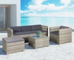 Loungeset Punta Cana - L - Polyrotan -Tuinwereld Verkoop 1200x970