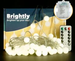 Brightly® Lichtsnoer Van 10 Meter LED – Op Batterijen – Voor Binnen En Buiten – Warm Wit Lichtslinger – Tuinverlichting Met Lampjes Slinger – LED Fairy Lights – Waterdicht 14 Brightly® Lichtsnoer Van 10 Meter LED – Op Batterijen – Voor Binnen En Buiten – Warm Wit Lichtslinger – Tuinverlichting Met Lampjes Slinger – LED Fairy Lights – Waterdicht -Tuinwereld Verkoop 1200x976 4