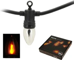 Merkloos Sprookjesverlichting 3,6 M Met 10 Bollen Warm Wit Vlameffect 26 Merkloos Sprookjesverlichting 3,6 M Met 10 Bollen Warm Wit Vlameffect -Tuinwereld Verkoop 1200x978 3