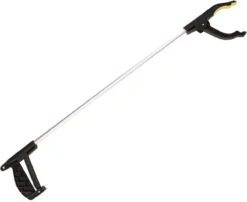 Merkloos Afvalgrijper/grijphulp - Met Magneet - Aluminium - 75 Cm