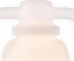 QAZQA Storm - Moderne LED Dimbare Staande Buitenlamp | Staande Lamp Voor Buiten Met Dimmer - 1 Lichts - H 300 Mm - Wit - Buitenverlichting -Tuinwereld Verkoop 1200x984 2