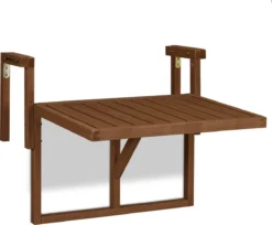 Relaxdays Balkontafel Inklapbaar - Klaptafel Balkon - Tafel Reling - Hangtafel Hout -Tuinwereld Verkoop 1200x990 1