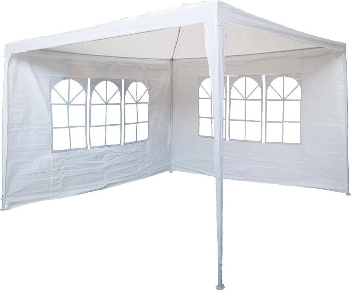 Garden Royal Partytent - 2 Zijwanden - 3 X 3 M - Wit 1 Garden Royal Partytent - 2 Zijwanden - 3 X 3 M - Wit
