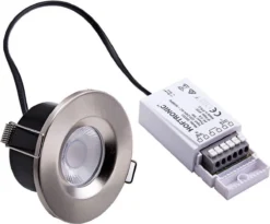 HOFTRONIC Venezia - Set Van 6 LED Inbouwspots RVS - IP65 Waterdicht - Dimbaar - 6 Watt 600 Lumen - Met Lichtbron - 2700K Warm Wit Licht - Zaagmaat 65mm - Inbouwdiepte 45mm - Geschikt Voor Badkamer, Woonkamer, Veranda En Carport - 3 Jaar Garantie -Tuinwereld Verkoop 1200x995 6