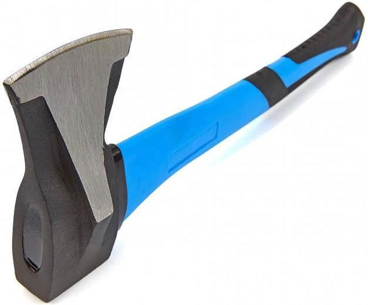 1000 Gram Kloofbijl Met Anti Slip Fiberglas Steel 3 1000 Gram Kloofbijl Met Anti Slip Fiberglas Steel - Afbeelding 3