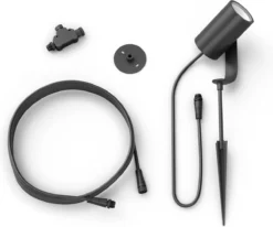 Philips Hue Lily Tuinspot - Wit En Gekleurd Licht - 1-spot - Zwart - Laagspanning - Uitbreiding -Tuinwereld Verkoop 1200x999