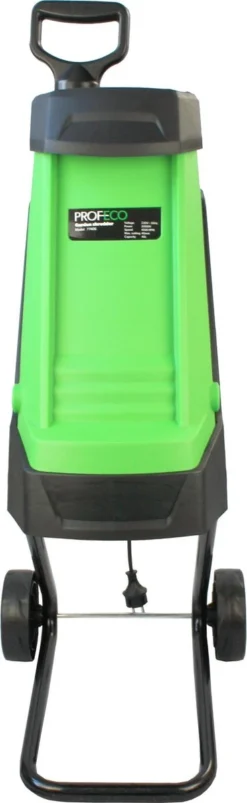 Profeco Stille Hakselaar 2000W - Tuinhakselaar - Versnipperaar Voor 45mm Takdikte - Incl. 50 Liter Opvangzak En Veilige Duwstok -Tuinwereld Verkoop 369x1200