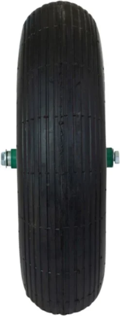 Kruiwagen Wiel 4.00 - 8 Luchtband Lijnprofiel - Asdiameter 20mm -Tuinwereld Verkoop 456x1200