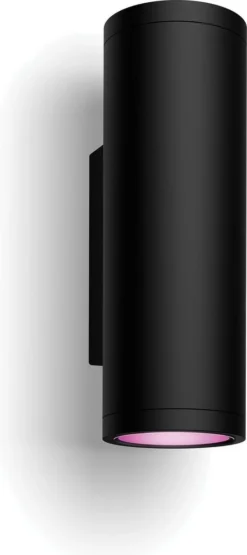 Philips Hue Appear Muurlamp - Wit En Gekleurd Licht - Zwart