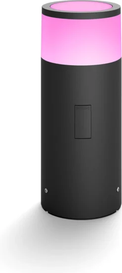Philips Hue Calla Sokkellamp - Wit En Gekleurd Licht - Zwart - Laag - Laagspanning - Uitbreiding -Tuinwereld Verkoop 540x1200