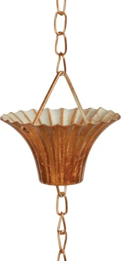 Esschert Design Regenketting 254 Cm Staal Koper -Tuinwereld Verkoop 557x1200 1