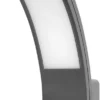 Buitenlamp Met Bewegingssensor PIRYT - Buitenverlichting Met IP54 -Tuinverlichting 4000K - Muurlamp 800lm - Wandlamp Buiten - Grijs