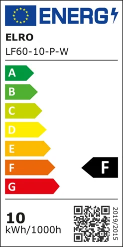 ELRO LF60 Design LED Buitenlamp Met Bewegingssensor - 10W – 800LM – IP54 Waterdicht - Wit -Tuinwereld Verkoop 600x1200 2