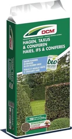 DCM Bemesting Voor Hagen,taxus En Coniferen 10kg