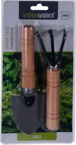 Pro Garden Schep En Hark Mini - Kinderen - Kamerplanten - Tuingereedschapsetje - Tuinieren -Tuinwereld Verkoop 629x1200