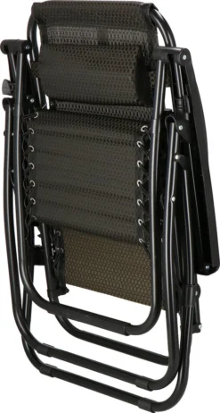 Springos Tuinstoel | Ligstoel | Opvouwbaar | Verstelbaar | Ergonomische Hoofdsteun | Bruin / Zwart -Tuinwereld Verkoop 641x1200 1