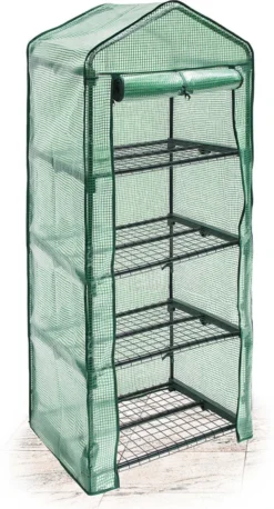 Relaxdays Kas Met Folie Voor In De Tuin Of Op Het Balkon - Tuinkas - Broeikas - Kweekkas - 4