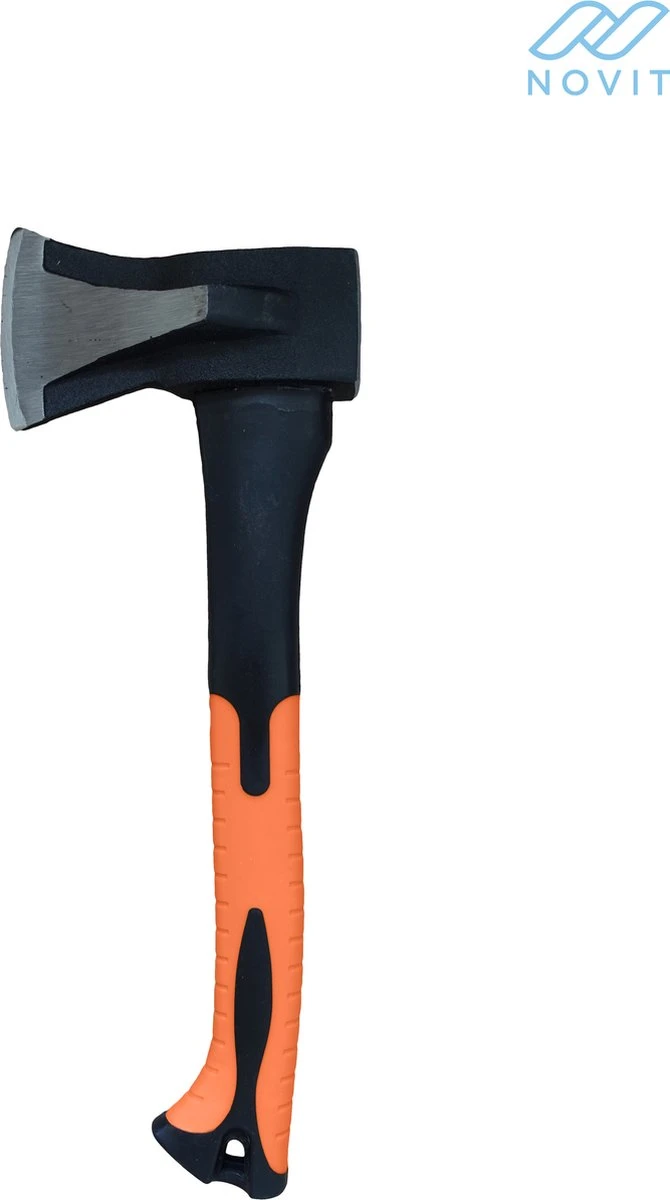 Novit Kloofbijl 1kg - Bijl Met Fiber Handvat - Handbijl - Hakbijl 7 Novit Kloofbijl 1kg - Bijl Met Fiber Handvat - Handbijl - Hakbijl - Afbeelding 7