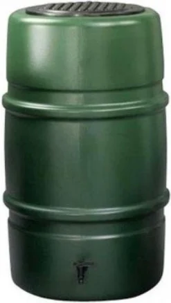 Regenton Voordeelset | Harcostar 227liter Groen + Standaard + Vulautomaat. -Tuinwereld Verkoop 676x1200