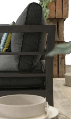 Blakes Lounge Diningset - 4 Delig - Donker Grijs -Tuinwereld Verkoop 717x1200