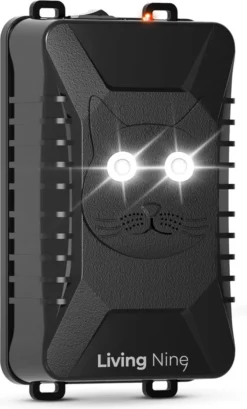 Living Nine Marterverjager - Ongedierteverjager - Muizenverjager & Rattenverjager - Ultrasone & Flitsen - Werkt Op Autoaccu, Batterijen Of Netstroom - Voor Binnen, Buiten En Auto - Marter Verjager - Steenmarter