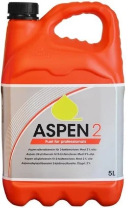 Aspen 2 FRT 5 Liter Schone Alkylaatbenzine Voor Tweetaktmotoren -Tuinwereld Verkoop 729x1200