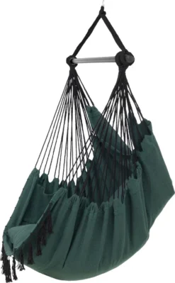 Vita5 XXL Hangstoel | Binnen&Buiten Hangnest | Incl. 2 Kussens En Boekenvak | Volwassenen&Kinderen | Hangmatstoel Tot 225kg | Donkergroen 24 Vita5 XXL Hangstoel | Binnen&Buiten Hangnest | Incl. 2 Kussens En Boekenvak | Volwassenen&Kinderen | Hangmatstoel Tot 225kg | Donkergroen -Tuinwereld Verkoop 742x1200