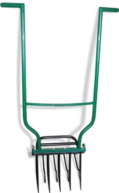 Biogroei® Ergonomische Woelvork - Spitvork - Met Verkruimelaar - Verlucht Je Bodem