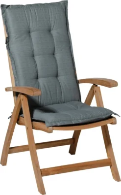 Madison Tuinkussen Hoog Basic 123x50 Cm - Grijs -Tuinwereld Verkoop 748x1200 2