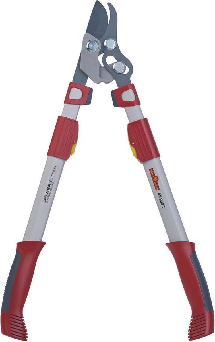 WOLF-Garten Takkenschaar POWER CUT RR*** 900 T - Lengte 650-900mm - Telescoop - Aluminium Hefboomarmen - 4x Meer Kracht - Messpanning Instelbaar 1 WOLF-Garten Takkenschaar POWER CUT RR*** 900 T - Lengte 650-900mm - Telescoop - Aluminium Hefboomarmen - 4x Meer Kracht - Messpanning Instelbaar