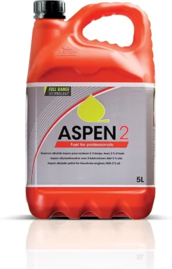 Aspen 2 FRT 5 Liter Schone Alkylaatbenzine Voor Tweetaktmotoren -Tuinwereld Verkoop 765x1200 1