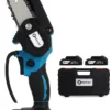 NovarGarden® Mini Kettingzaag NG1 - Met 2x Accu - Takkenzaag - Snoeizaag - Electrisch - Handzaag - Boomzaag - 21V
