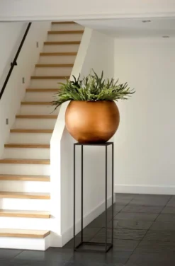 Capi Europe - Vaas Bol Retro - 30x25 - Goud - Bloempot Voor Binnen - BRTG104 13 Capi Europe - Vaas Bol Retro - 30x25 - Goud - Bloempot Voor Binnen - BRTG104 -Tuinwereld Verkoop 788x1200