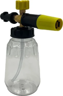 Jatso® Foam Cannon - Snow Foam - Foam Gun - Schuimlans - Foam Gun Auto - Foam Lance - Schuimsproeier - Snow Foam Cannon - Past Op Karcher K1 T/m K7 - Messing - Afneembaar Pistool
