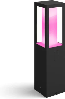 Philips Hue Impress Sokkellamp - Wit En Gekleurd Licht - Zwart - Laag -Tuinwereld Verkoop 789x1200