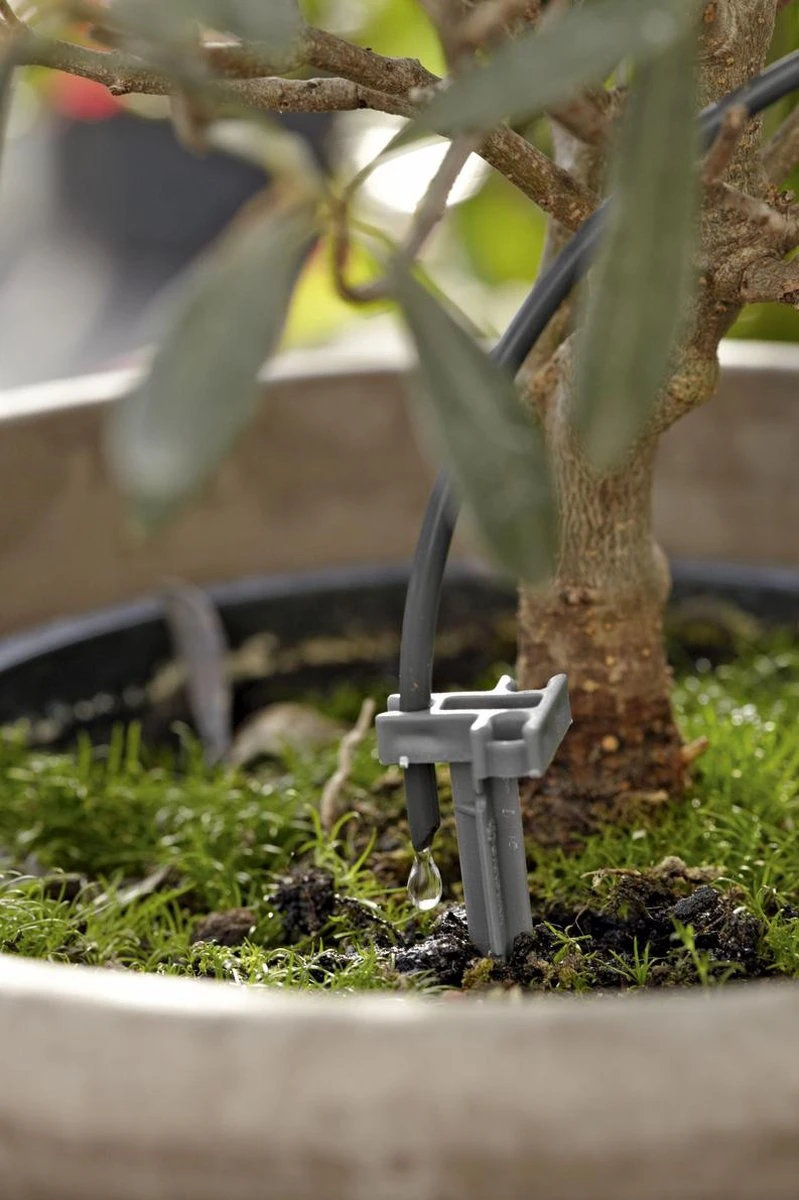 GARDENA Vakantiebewateringsset Duppelsysteem - Geschikt Voor 36 Potplanten - Incl. 9l Vat 5 GARDENA Vakantiebewateringsset Duppelsysteem - Geschikt Voor 36 Potplanten - Incl. 9l Vat - Afbeelding 5