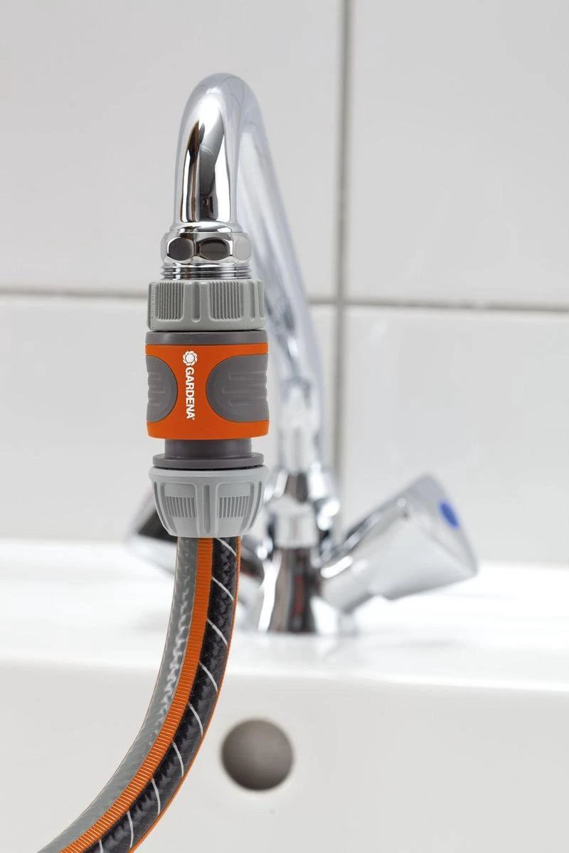 Gardena Koppeling Set Snelaansluitstukken Kraanstuk, Slangstuk En Draadadapter 4078500010269 5 Gardena Koppeling Set Snelaansluitstukken Kraanstuk, Slangstuk En Draadadapter 4078500010269 - Afbeelding 5